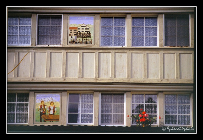 13 Typische Fassade in Urnäsch